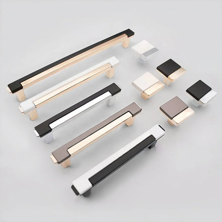 Zuogang Modern Hardware Furniture Handle Cabinet Dresser Drawer Door Knobs Zinc Alloy Wardrobe Handle