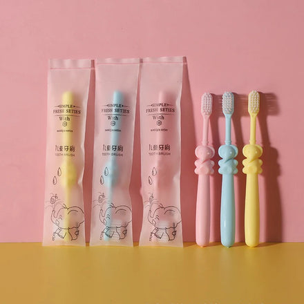 Kid Toothbrush Soft Cute Children Elephant Animal Toothbrushes
