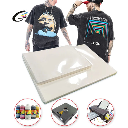 Dtf Paper Transfer Pet Film A3 A4 A3+ Sheet T-shirt Heat Transfer DTF FILM for Epson L1800 R1390 R805 Dtf Digital Inkjet Printer