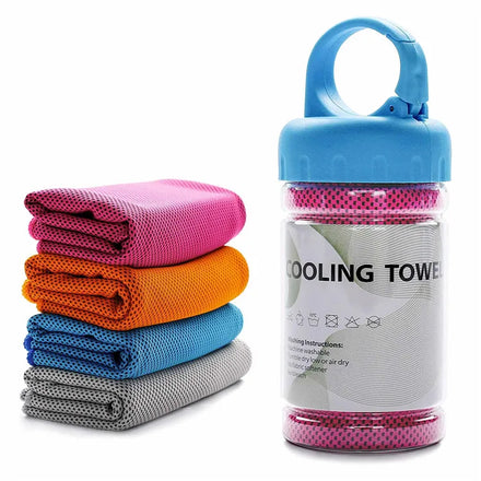 Sublimation Microfiber Instant Cooling Towel With Logo Cooling Towel for Neck and Face