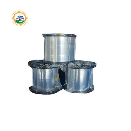 4*0.13mm High Purity Oxygen Free Leaded Copper Busbar Wire CE Certified for Solar Panel Connecting Soldering Cell