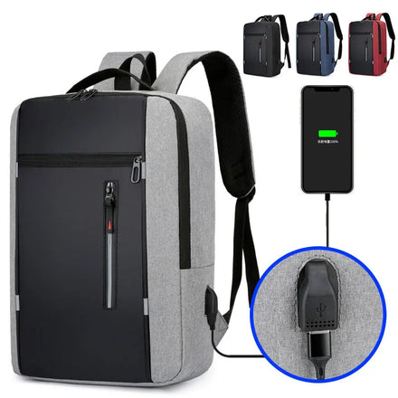 New Design Retreat Smart College Waterproof Travel Business Conference Usb Smellproof Bagpack Laptop Back Bag Pack Backpack