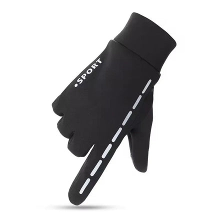 Wholesale Custom Logo Thermal Windproof Touchscreen for Men Winter Cycling and Riding Gloves