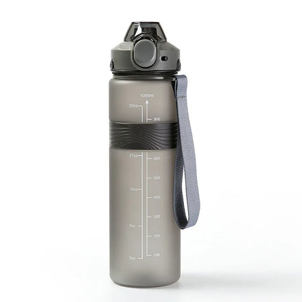 1000ML Hot Sell Creative Plastic Bottle PETG Large Capacity Portable Fitness Sports Kettle Summer Travel Cup With Marker