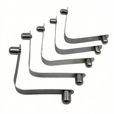 Solid Pin V-Shaped Button Spring Solid Button Camping Pole Clip Versatile Outdoor Spring Gear