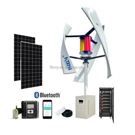 FLYT Power 1kw 2kw 3kw 5kw Wind Power Generator Turbine Price Wind Generator 10kw Wind Turbine Price Power Energy System