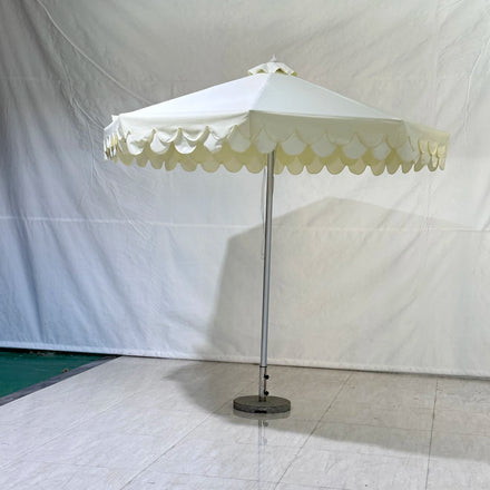 2.5*2.5m Round Mid Pole Umbrella Flower Umbrella Decoration Custom Jumbo Print Umbrella Wall Mounted Outdoor Outdoor Heavy Duty