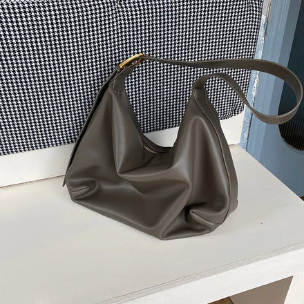 2024 Women's Fashion Design Handbags Big Tote Bags Single Strap Waterproof PU Portable Crossbody Shoulder Travel Bag Chain
