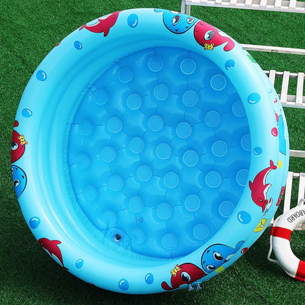 Ocean Ball Pool Colorful PVC Inflatable Children's Swimming Pool with Pump
