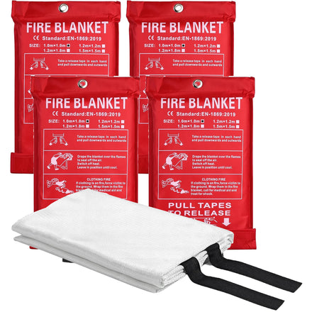 1m X 1m Home Fiberglass Suppression Emergency Kitchen Fire Blanket