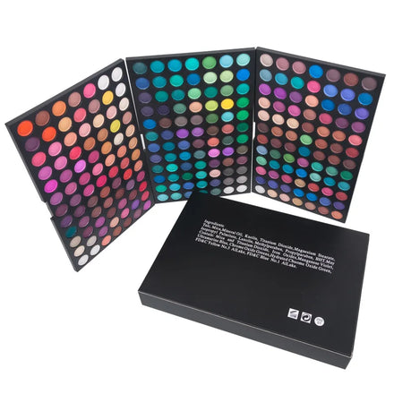 252A 252 Colors Cosmetics Long Lasting Matte Eye Shadow Palette Shimmer Organic Makeup Sets Girls Wholesale Eye Shadow Palette