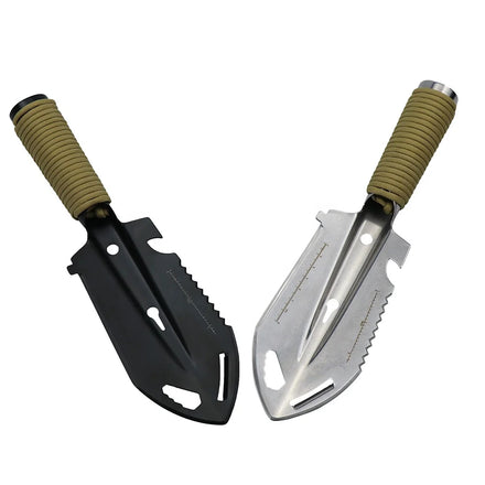 Outdoor Multifunctional Sapper Shovel Stainless Steel Small Hand Shovel Camping Survival Tools Garden Shovel