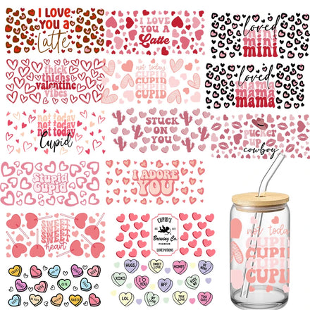 Uv Dtf Cup Wrap Transfers Coffee Mug Uv Dtf Cup Wrap Transfers 24oz 24oz 16oz Waterproof Uv Dtf Cup Wrap Transfers Ready to Ship
