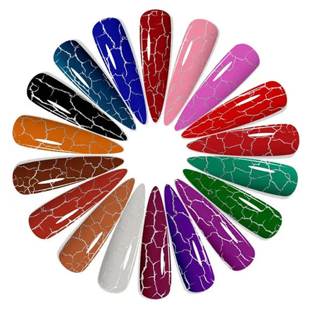 RONIKI Nail Art Painting UV Nail Gel Polish Create Your Own Brand Color with 15ml Excellent Crack Gel Polish with Private Label