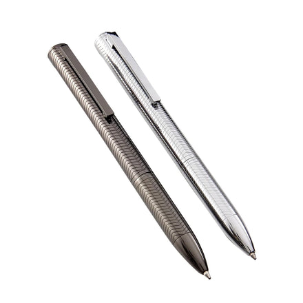 Metal Gift Pen Rose Gold/shiny Silver/gun Black Top-level Luxury Pen for Anniversary Company Carved Design Pen