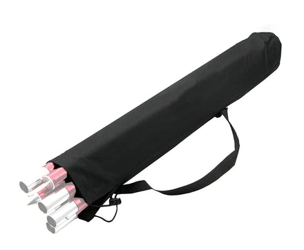 Custom Logo Camping Hiking Pole Bags Polyester Sunshade Tent Rod Organizer Portable Outdoor Handbag Canopy Pole Storage Bags