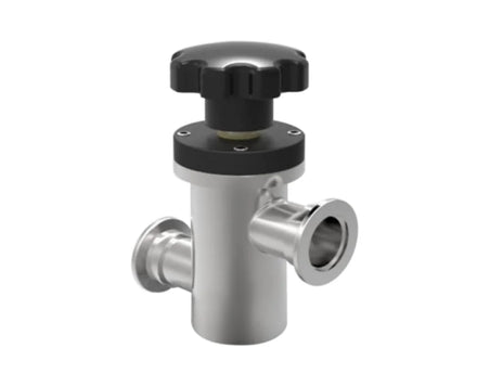 GD GDQ Vacuum Stainless Steel Manual Pneumatic Z-type Angle Valve