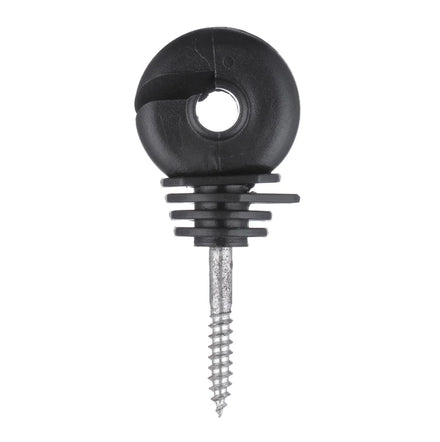 Low Price Electric Fencing Insulators Cost Effective Black Galvanized Insulator Hot Selling Fencing Insulators