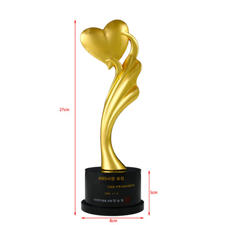 Shining Crystal gold resin trophy cup championship award resin sports trophy custom Souvenir gift School Awards