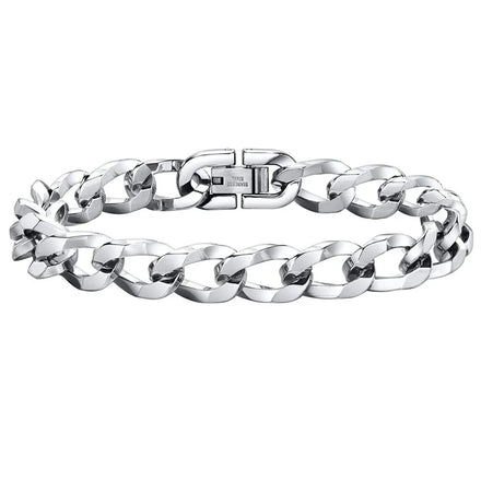 Hip Hop Minimalist Jewelry Accessories Punk Rock Stainless Steel Bracelets for Men