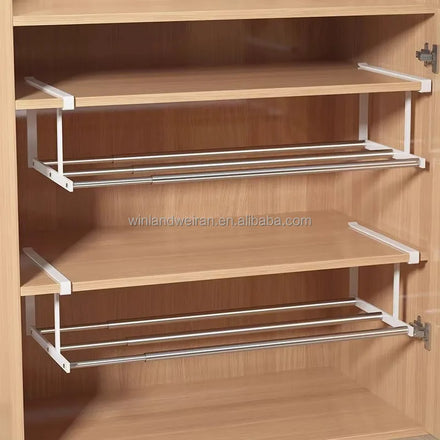 Wardrobe Bathroom Storage Rack Metal Storage Rack Shoe Cabinet Elevated Bedroom Storage Artifact