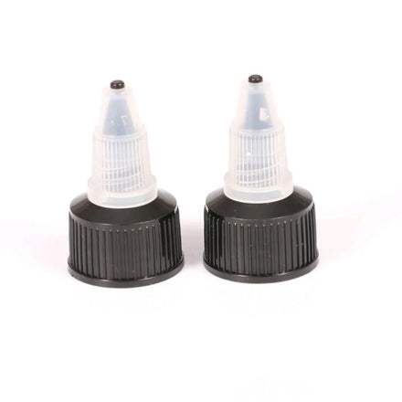 Reusable Non-Spill Push-Pull Food Grade PP Material Sharp-Pointed Mouth Cap Essential Lid for Bottles