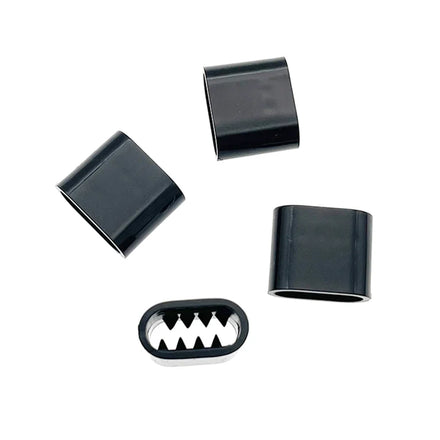 OEM Square Locks Fabric Stock Wrist Band Disposable Plastic Wristband Locks for Music Concert