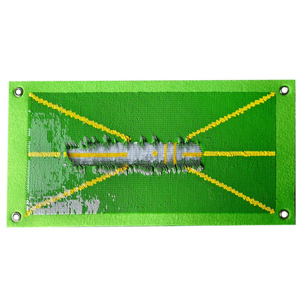 Golf Swing Trainer Training Mat for Swing Detection and Hitting Aids Model FE244