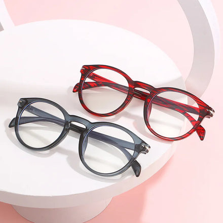 2024 New Fashion Small Frame Full Rim Round Frame Anti Blue Light Glasses for Women and Men Eyeglasses Frames