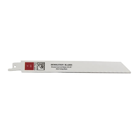 Steel Pipe Cutting Reciprocating Saw Blades HSS M42 Bimetal Metal Cutting OEM Customized White Finish