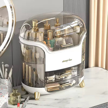 Large Skincare Makeup Organizer Bin Desktop Plastic Makeup Jewelry Brush Organizer Makeup Organizer Box