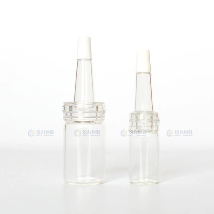 Free Sample PVC Model Non-Spill Laboratory Use White Clear Diameter 13mm 20mm PVC Plastic Vial Dropper Cap