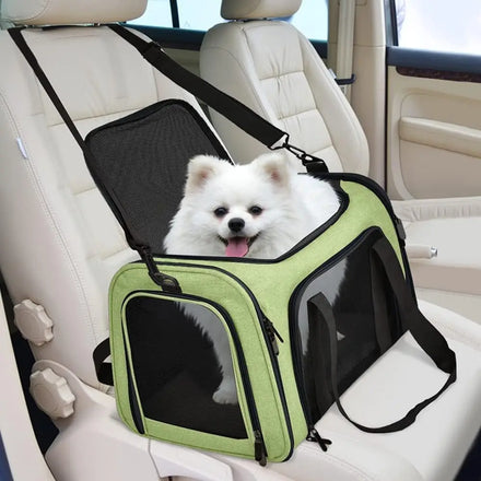 2024 Hot Selling Cat Carrier Trip Cat Bag Foldable Traveling Transport Pet Bag for Cat