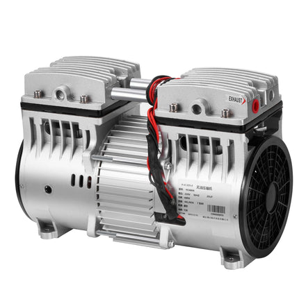 AC220v Oil-Free 50LPM Vacuum Suction Pump -98Kpa Silent 350W Piston with Two-Stage Compression 1400/1700rpm Customized