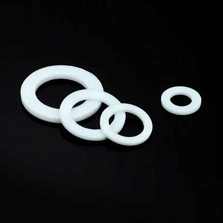 Factory Price Plastic Nylon Flat Sealing Washers White Made in China for Cable Gland and Pipe Fitting