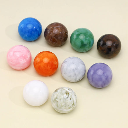 New Color Luxury Cylinder Shape Perfume Bottle Cap FEA 15mm Resin Round Ball Perfume Bottle Lids