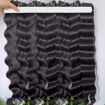 Wholesale Drop Shipping Natural Wave Cuticle Alingned Single Donor Double Drawn Cambodian Virgin Human Hair Bundle Vendors