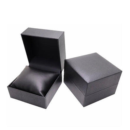 LAIHE Luxury Single PU Leather Watch Display Box Custom Wholesale Watch Gift Boxes