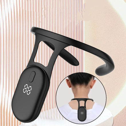 Smart Posture Corrector Miicro Vibration Posture Training Reminder Sensor Back Posture Neck Hump Corrector for Adult Kids