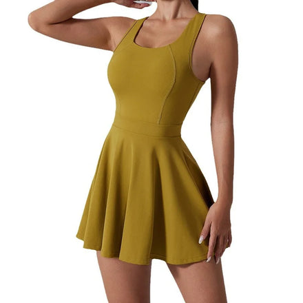 Womens Casual Sports Skirt Sexy Golf Suit Tennis Skirt
