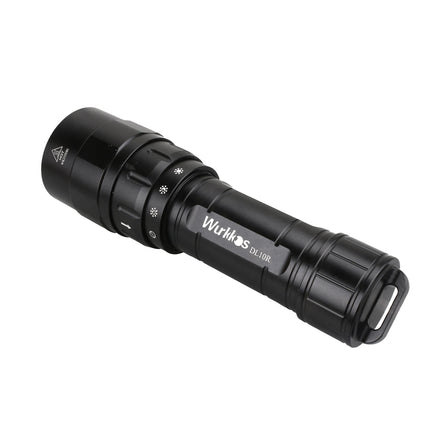 DL10R Scuba Diving Torch XHP70.2 4500lm 21700 USB C Rechargeable LED Flashlights Rotary Switch Magnetic Control