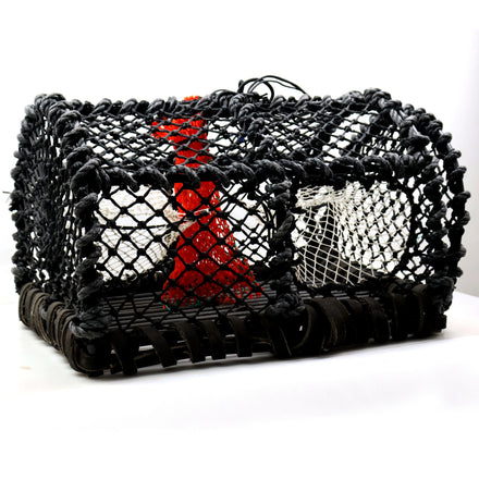 60*45*38cm European Market Heavy-Duty Fishing Cage Trap for Lobster Creel PE Multifilament Fishing Vessel Trap