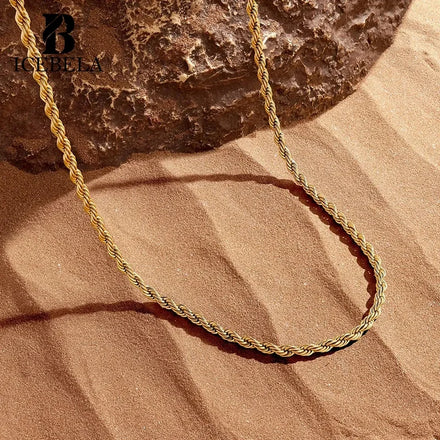 Wholesale Hiphop Men Fine Jewelry Custom Twisted Chain Necklaces Solid 925 Sterling Silver Diamond-Cut Rope Chain for Women