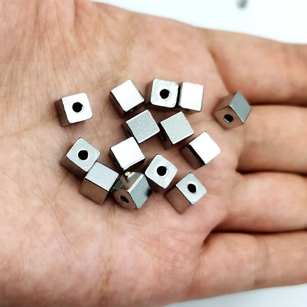 GP Stainless Steel Square Spacer Beads Block Beads Permanent Jewelry Fashion Necklace Accessories Wholesale Bulk Supplies