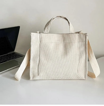 Customized Logo Blank Heavy Duty 16oz Thick Fabric Big Capacity Eco Friendly Cotton Canvas Tote Bag for Woman