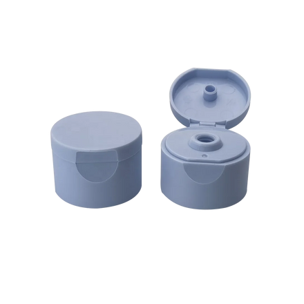 Good Tightness pp Material 24mm Flap Top Lids 24-410 Flip Top Cap for Cosmetic Dispensing Bottle