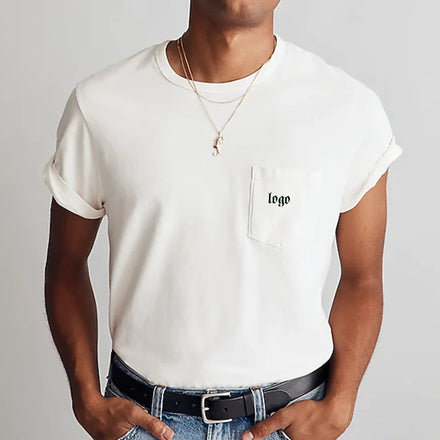 Custom Mens Plus Size T-Shirt Cotton 100% Thick Dtg Logo 230g Oversized Blank Tshirt Heavy Weight T Shirts