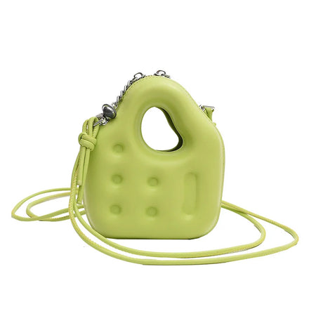 Candy Color Mini Special-shaped Bag Biscuit Crossbody Lipstick Handbag High-end Children's Bag