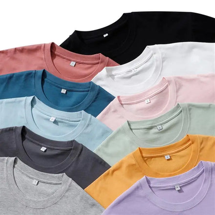 High Quality 230g Oversized 100% Cotton Custom Logo Printing Streetwear T Shirt Men Blank Oversized Tshirt Men's T-Shirts