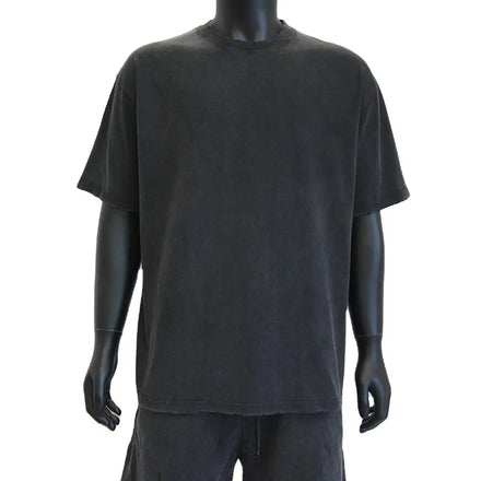 230g Washed Custom T Shirt Wholesale Blank Vintage Tee Graphic Men Oversized Tshirt 100% Cotton Heavyweight Acid Wash T-Shirt